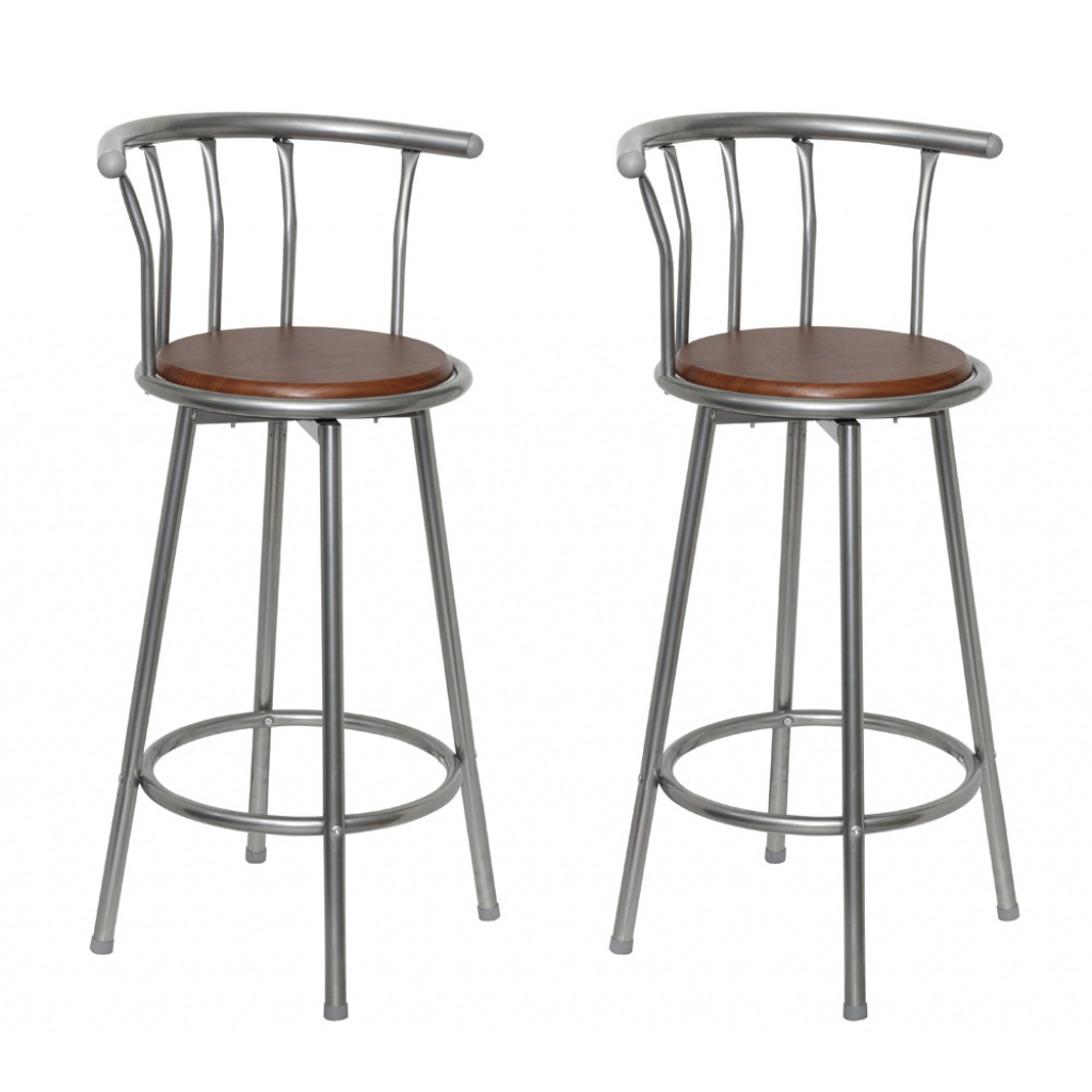 Picture of  CB19266 MDF Bar Stool 2 Piece Steel Frame
