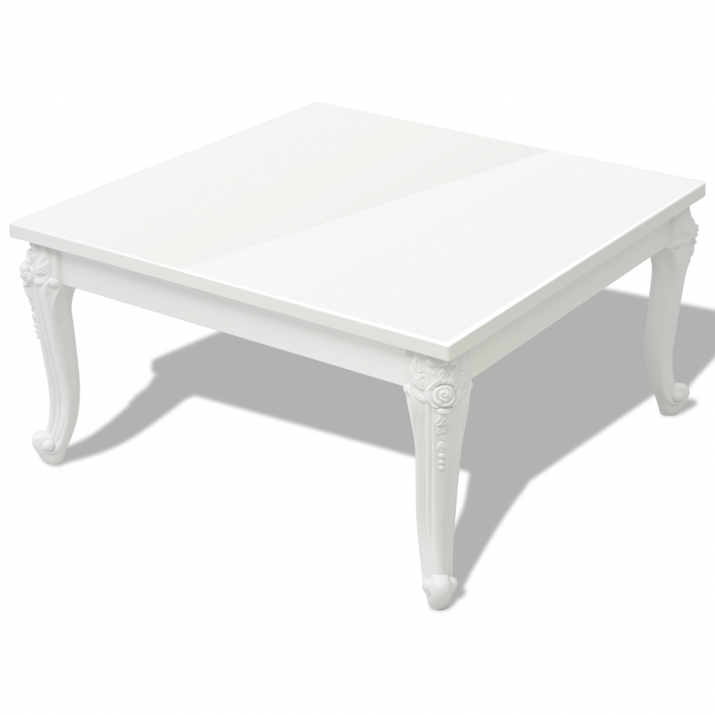 Picture of  CB19613 Coffee Table 31.5 x 31.5 x 16.5 in. High Gloss White