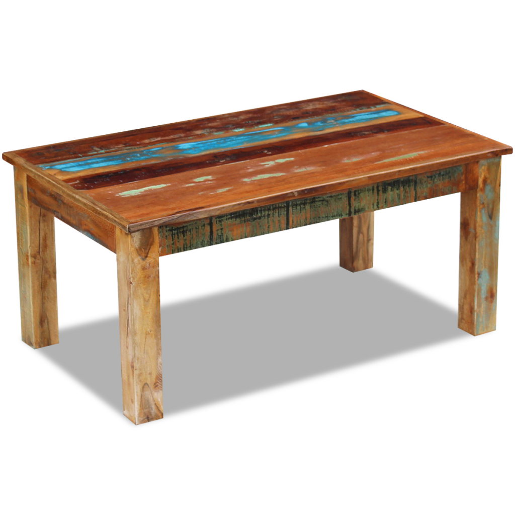 Picture of  CB19593 Solid Reclaimed Wood Coffee Table - 39.4 x 23.6 x 17.7 in.