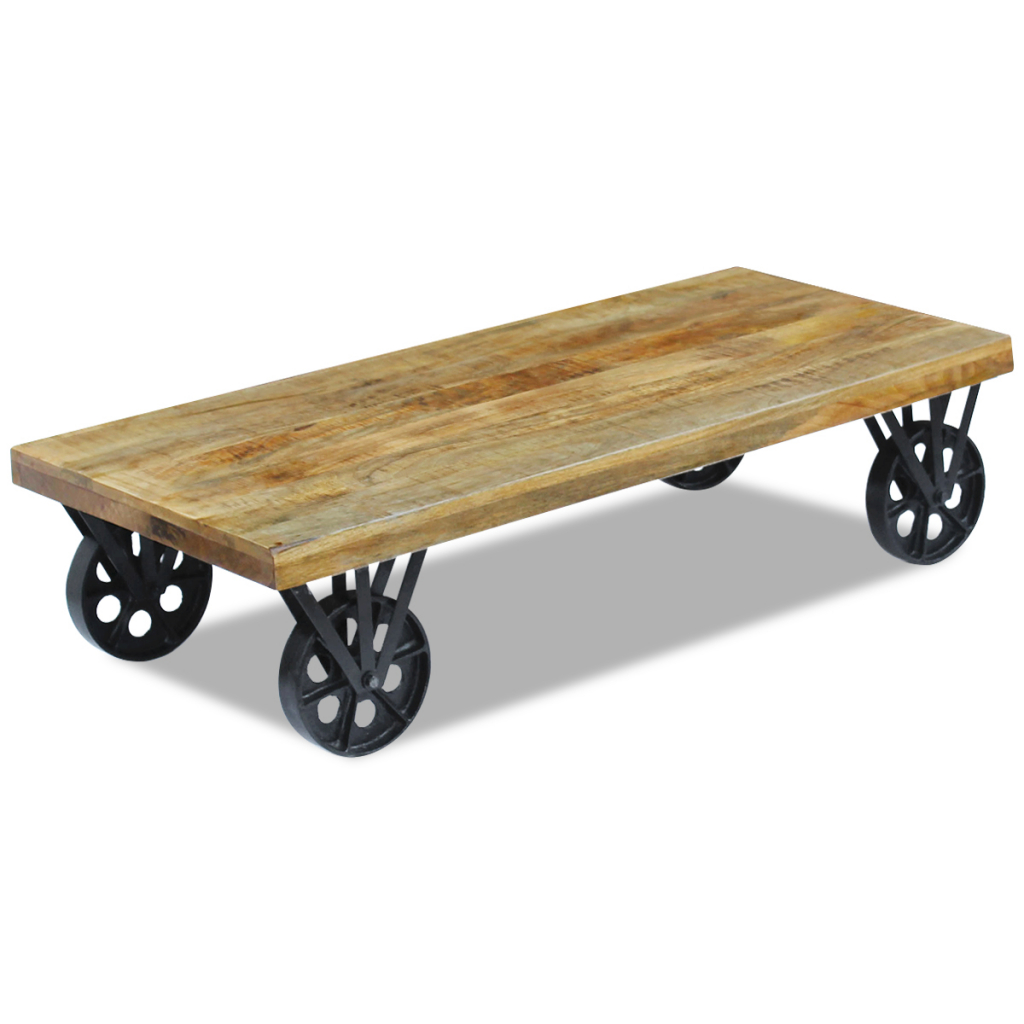 Picture of  CB19602 Coffee Table Mango Wood - 47.2 x 23.6 x 11.8 in.