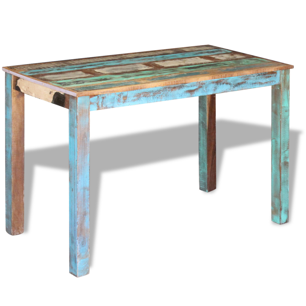 Picture of  CB19636 Solid Reclaimed Wood Dining Table - 45.3 x 23.6 x 30 in.
