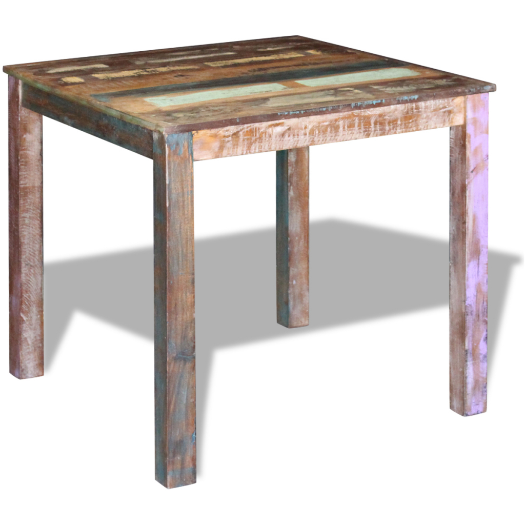Picture of  CB19637 Solid Reclaimed Wood Dining Table - 31.5 x 32.3 x 30 in.