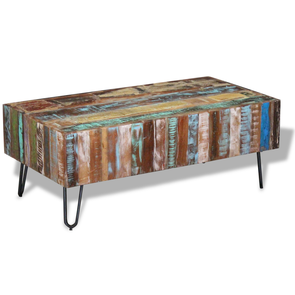 Picture of  CB19640 Solid Reclaimed Wood Coffee Table - 39.4 x 19.7 x 15 in.