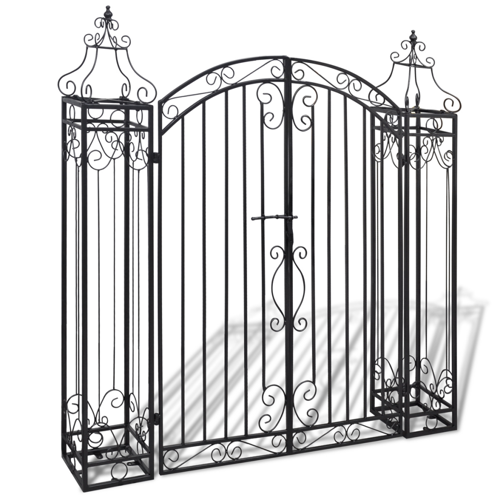 Picture of  CB18581 Ornamental Iron Driveway Entry Gate