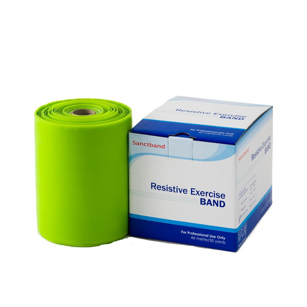 550L 50 yards Sanctband Resistive Exercise Band, Lime