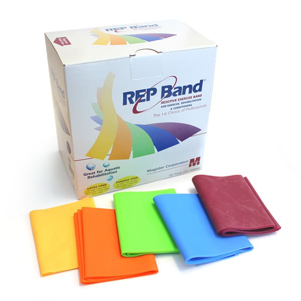 3005P 4 in. x 50 yards Resistive Exercise Band - Peach
