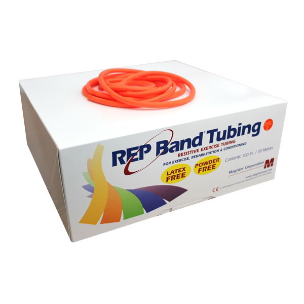 3109PL 100 ft. REP Band Resistive Exercise Tubing, Level 5 - Plum