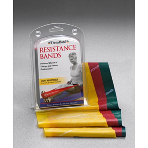 20403T Thera-Band Pre Cut Single Resistance Band Pack -  OPTP