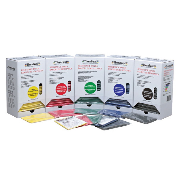 20530T Thera-Band Resistance Band Dispenser Packs - Red