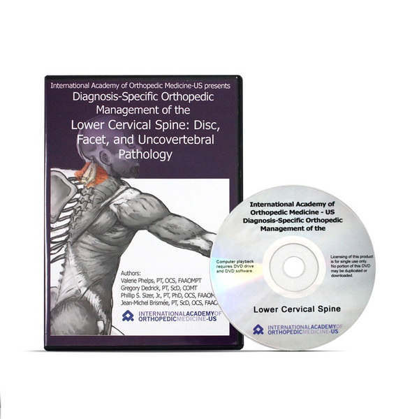 Picture of OPTP 447DVD Iaom Lower Cervical Spine DVD