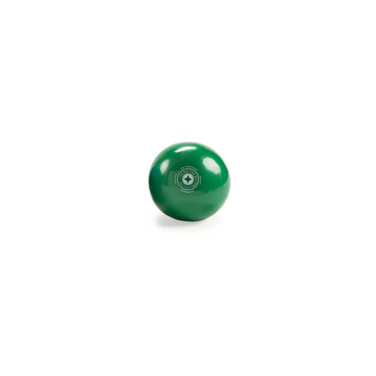 283 3 lbs Stott Pilates Toning Ball - Green