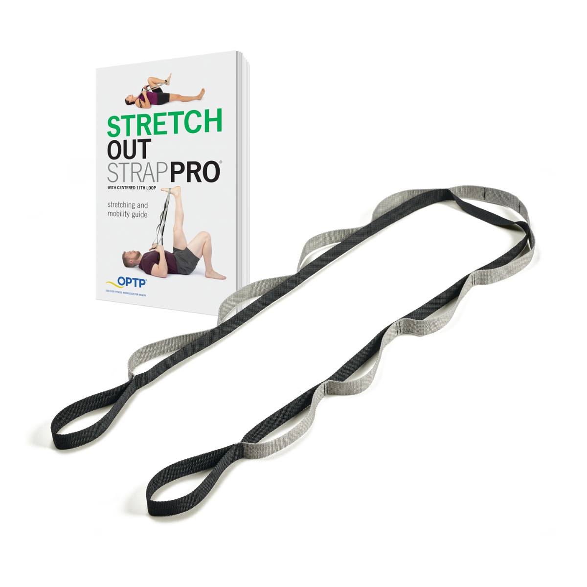 440PRO Stretch Out Strap Pro - Black & Gray