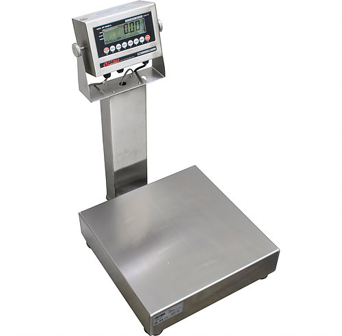 Picture of Optima Scale OP-915SS-1818-400 400 lbs Stainless Steel Washdown Bench Scale