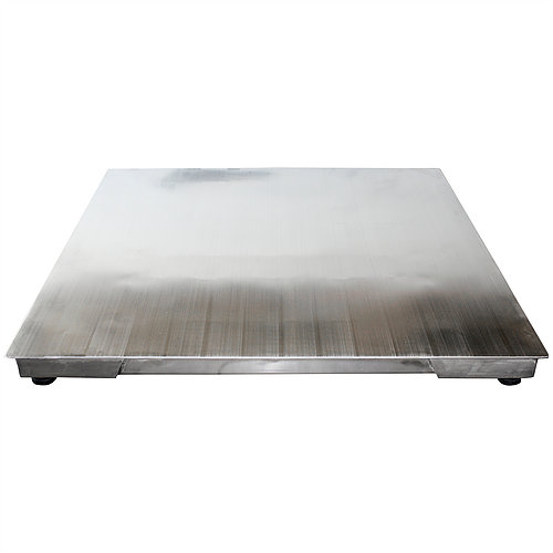 Picture of Optima Scale OP-916SS-4x4-5K 5000 lbs Stainless Steel Washdown Floor Scale - 4.2 x 48 x 48 in.