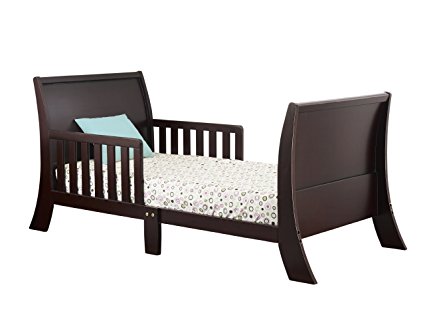 Picture of Orbelle Trading 416E The Louis Philippe Toddler Bed - Espresso