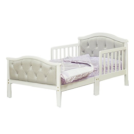 Picture of Orbelle Trading 417FW G The Padded Toddler Bed - Gray