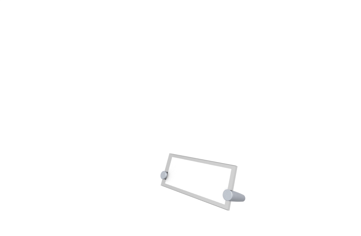 Series Acrylic Plates with Desk Frame