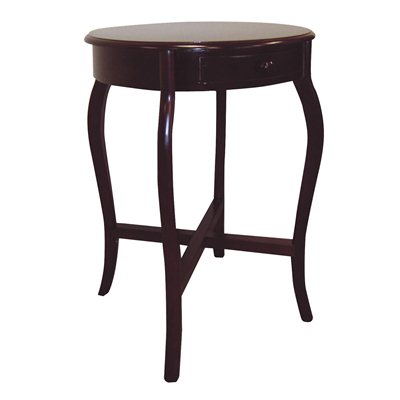 H-38 Round Cherry End Table