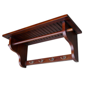 Picture of Ore Furniture DWH001 11 in. Wall Hanger - Mahogany