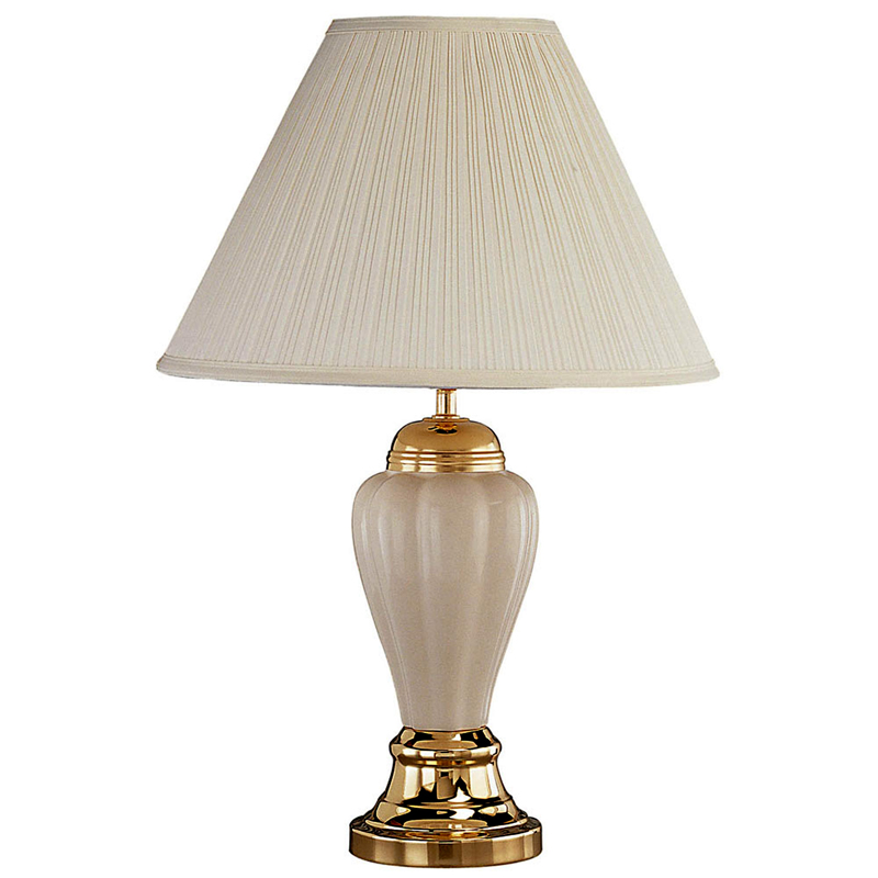 Picture of Ore Furniture 6117IV 27 in. Ceramic Table Lamp - Ivory