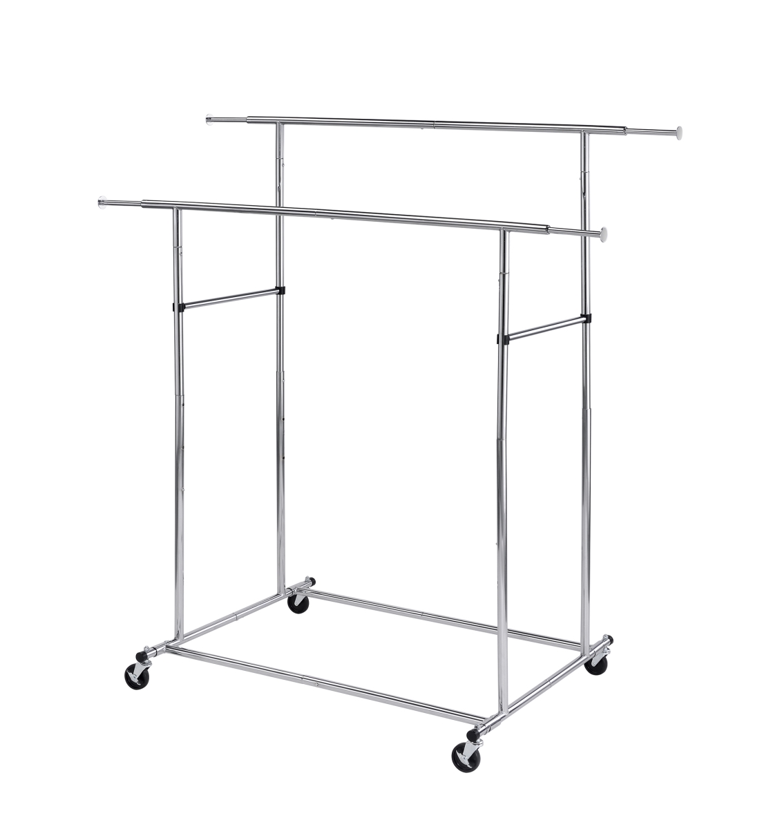 Picture of ORE International FF-2056 65 in. Dual Bar Adjustable Industrial Garment Rack