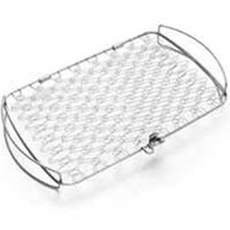 Original Fish Basket - Stainless Steel - 16 in Length X 10 in Width