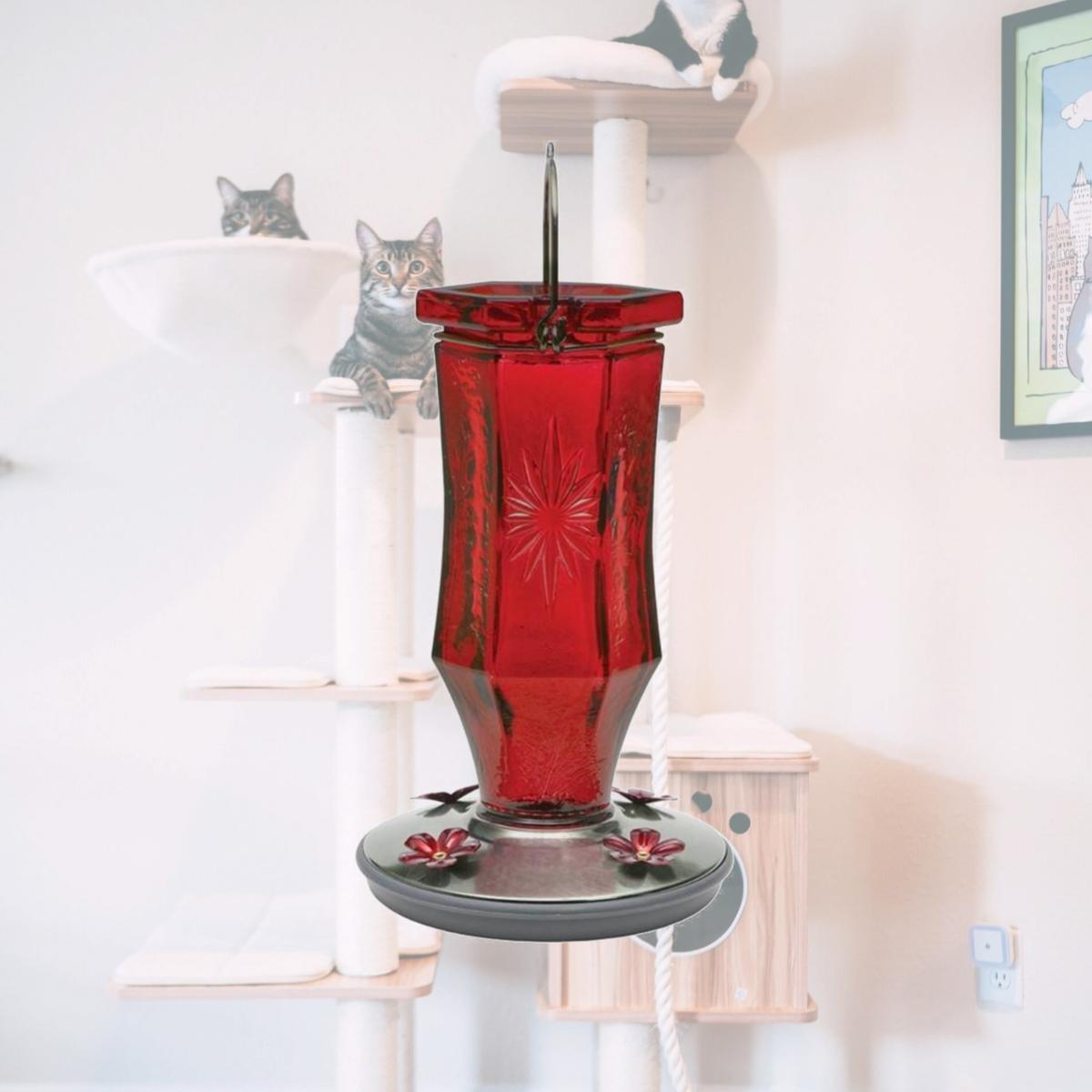 Picture of Woodstream 2277838 Feeder Vintage Ruby Starburst