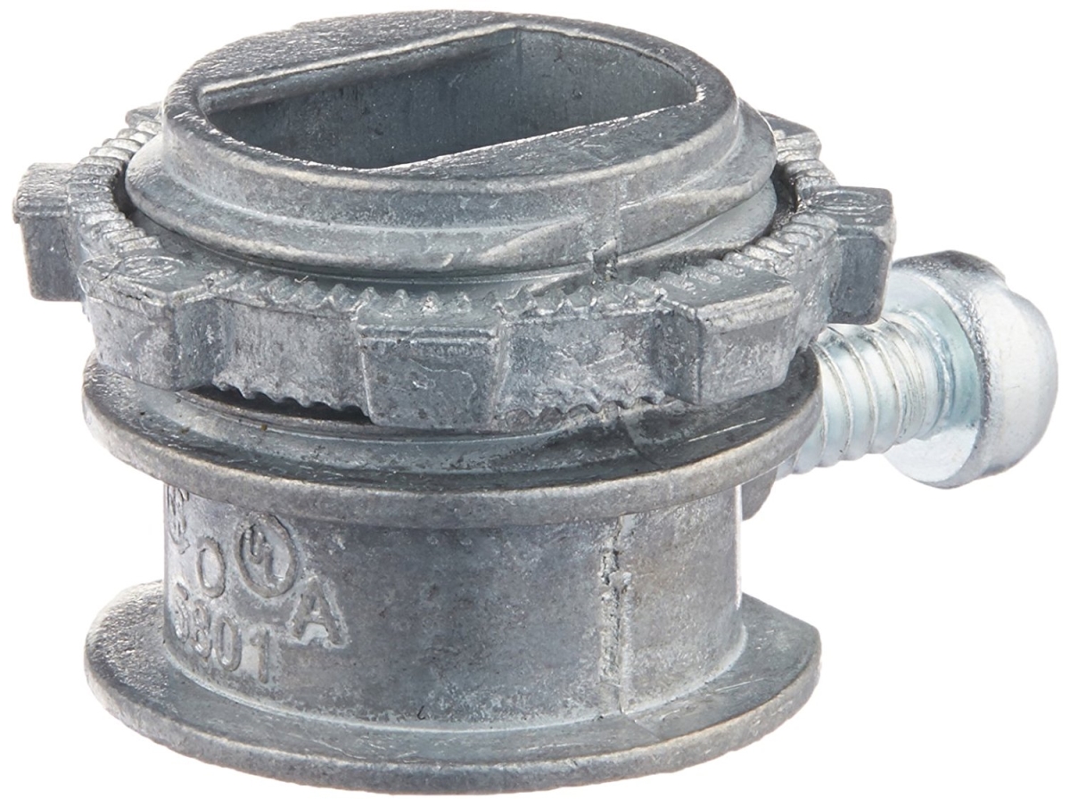 0.375 in. Zinc AC Connector