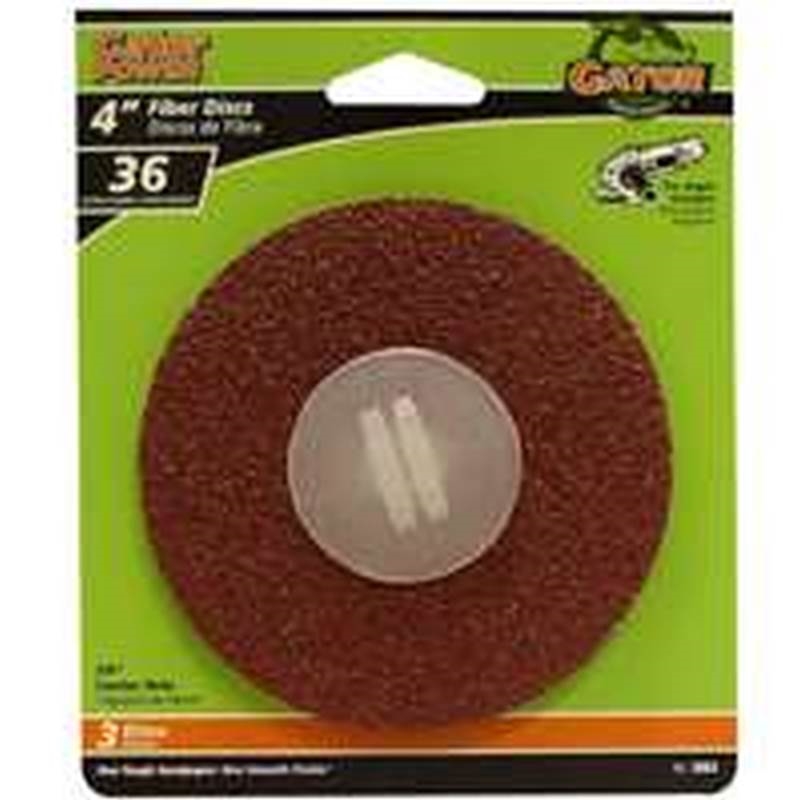 786103 36 Grit Gator Fiber Disc - 4 x 0.62 in.