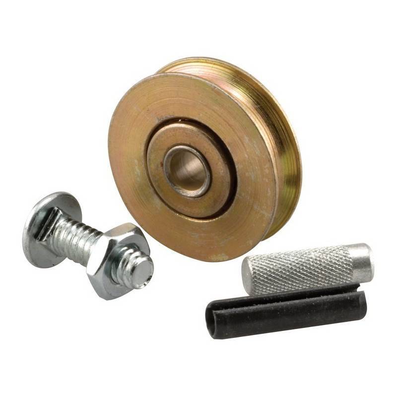 D 1796 Concave Edge Sliding Patio Door Roller Assembly, 1.25 in dia.