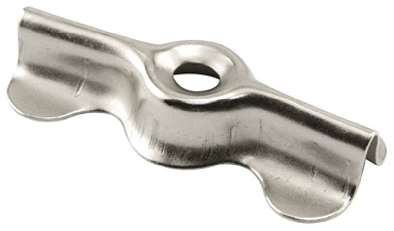 Double Wing Flush Clip - Zinc - Pack of 72 - Durable Design