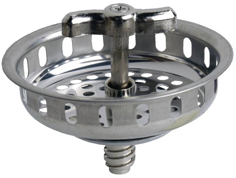 Strainer Basket, 3.5 Chrome