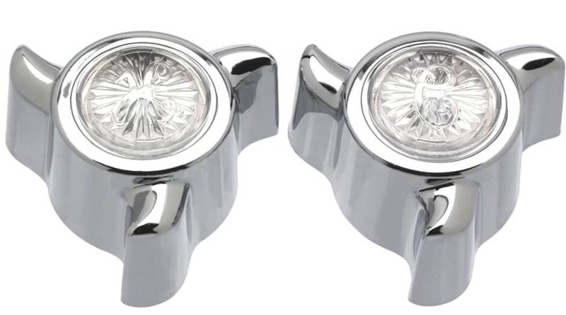 Handle Tub Sayco Chrome Faucet - Chrome - 0.25 x 0.37 in