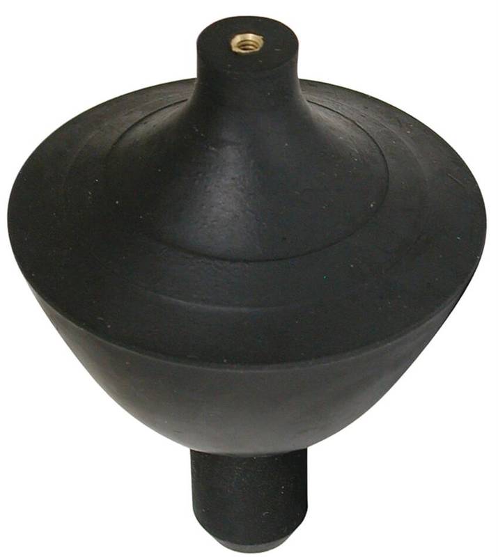 Self-Align Universal Toilet Tank Ball, Rubber