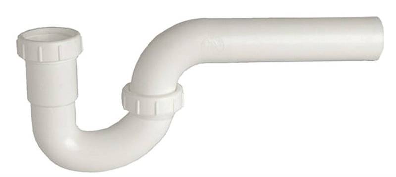 Slip Joint P-Trap, 1.5 in., Plastic for Use with Kitchen & Bathroom Sinks