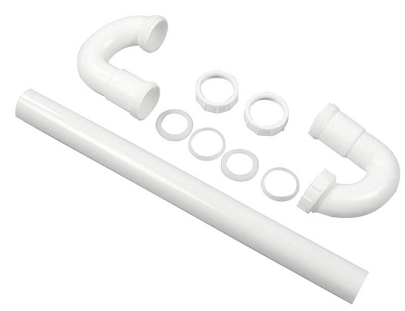 Slip Joint S-Trap, 1.5 in., Plastic for Use with Kitchen & Bathroom Sinks