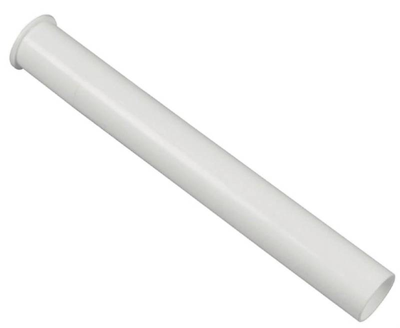 Flanged Tailpiece - Plastic for Use with Direct Connect Tubes