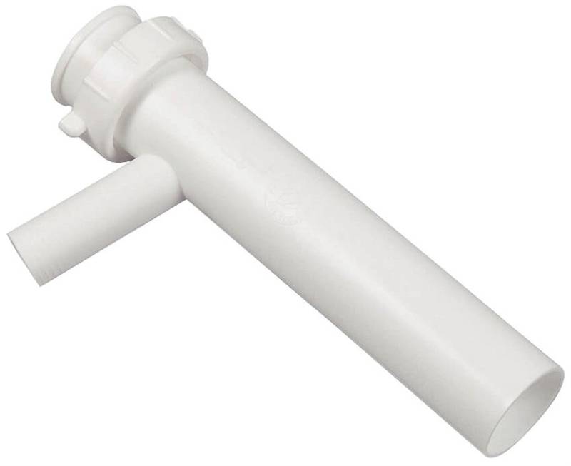 Dishwasher Tailpiece, 1.5 in., Plastic for Use with Direct Connect Tubes