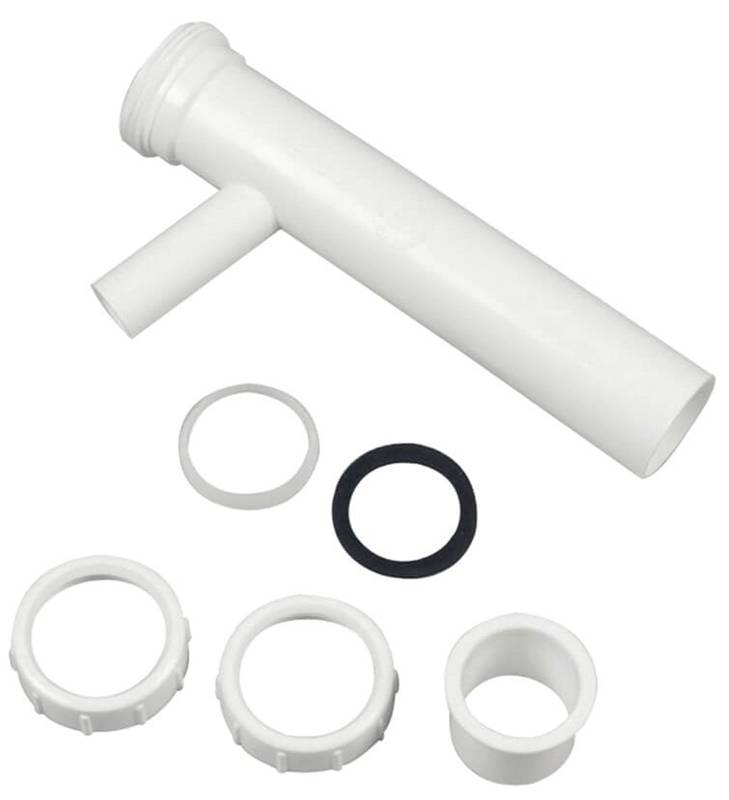 Dishwasher Tailpiece, 1.5 in., Plastic for Use with Slip Joint Tubes