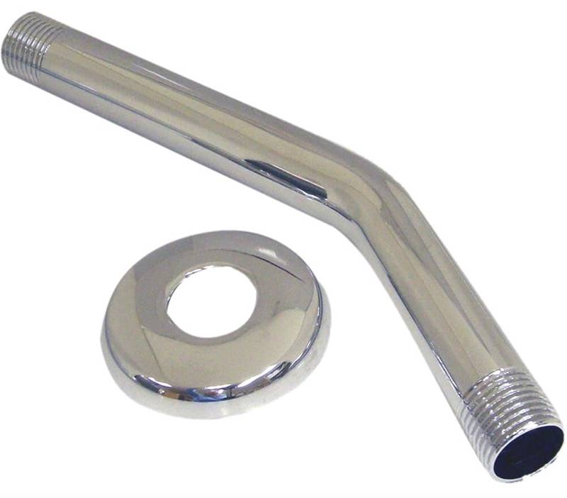 Shower Arm with Flange 8 in., Chrome