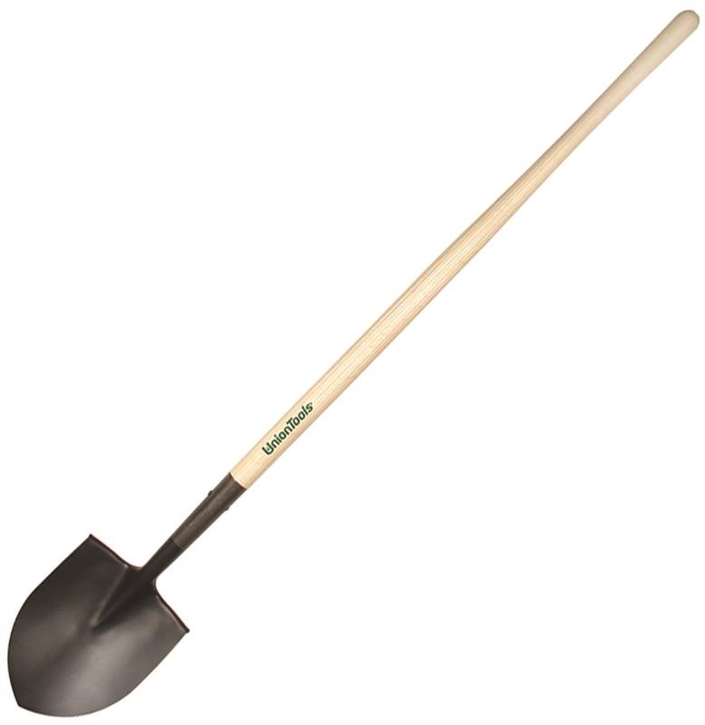 Razor-Back Steel, Round, 11" Blade Length, 9" Blade Width - 48" Wood Straight Handle | Part #40104