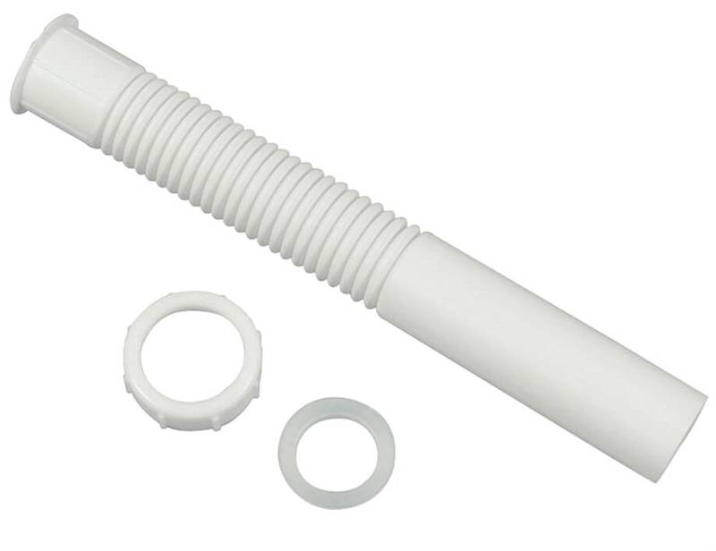 Tailpiece Extension Flexible, 1.5 x 12 in.