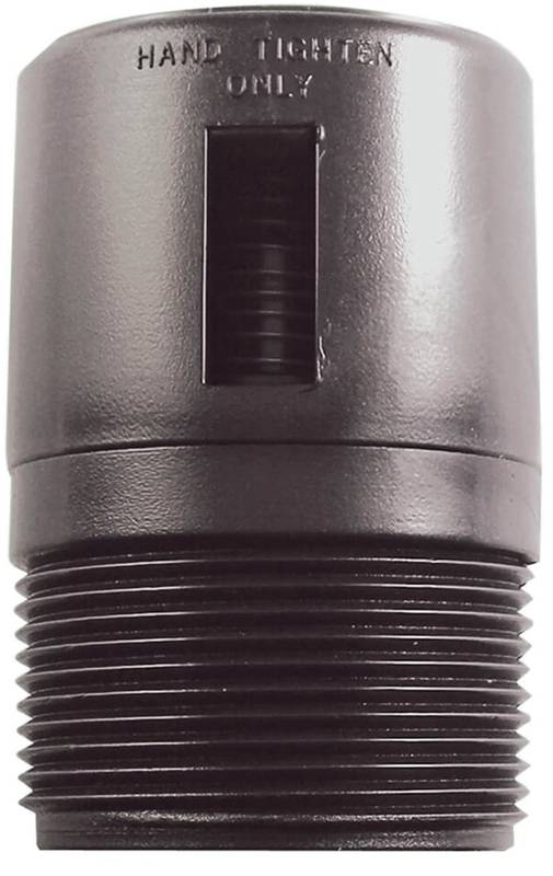 7135098 Trap Vent Plastic 1.5 in. Black