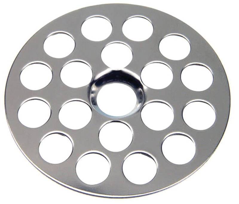 Strainer Flat 1.62 in. OD Chrome
