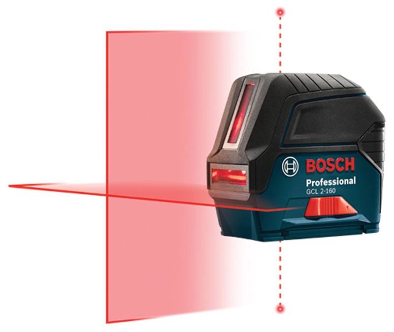 Bosch Self-Leveling Cross-Line Laser Level Reconditioned - GCL 2-160-RT