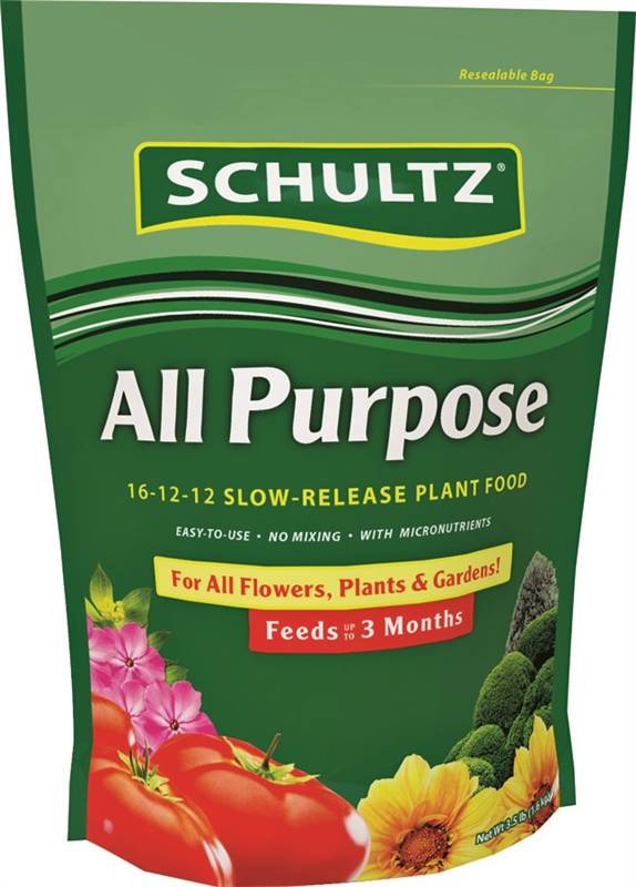 All-Purpose Slow-Release Plant Fertilizer, 3.5 lbs, Granules