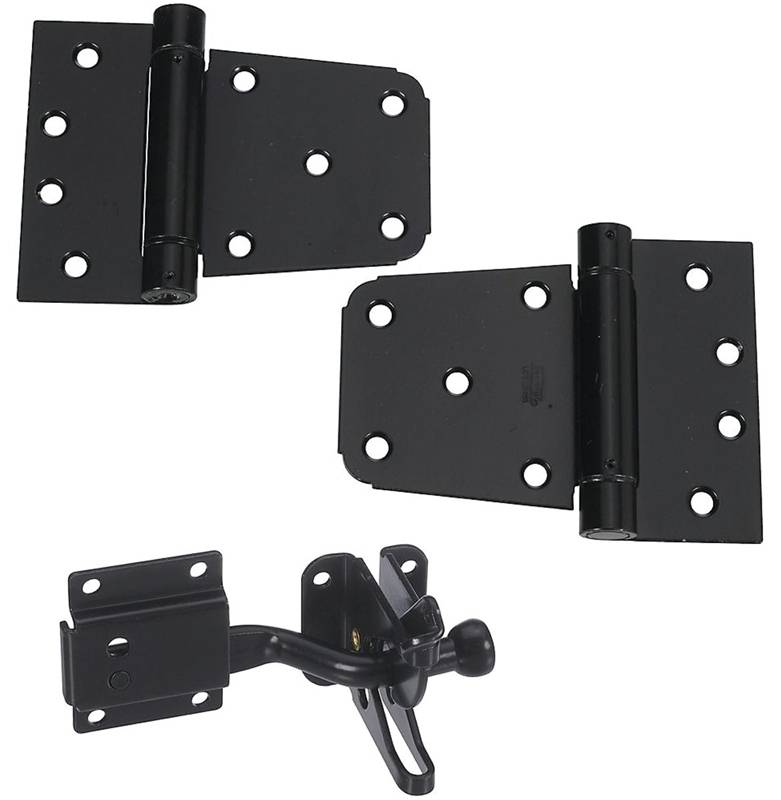 Self-Closing Gate Kits - Black