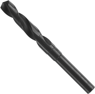 Picture of Bosch 681361 0.56 x 6 in. Fractional Reduced Shank Black Oxide Drill Bit