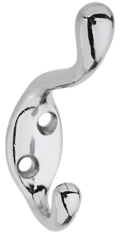 Coat & Hat Hook N273-516, Chrome