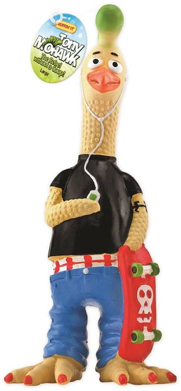 Picture of Rhode Island Textile 4767471 Pet Toy Mohawk Rubber Chicken